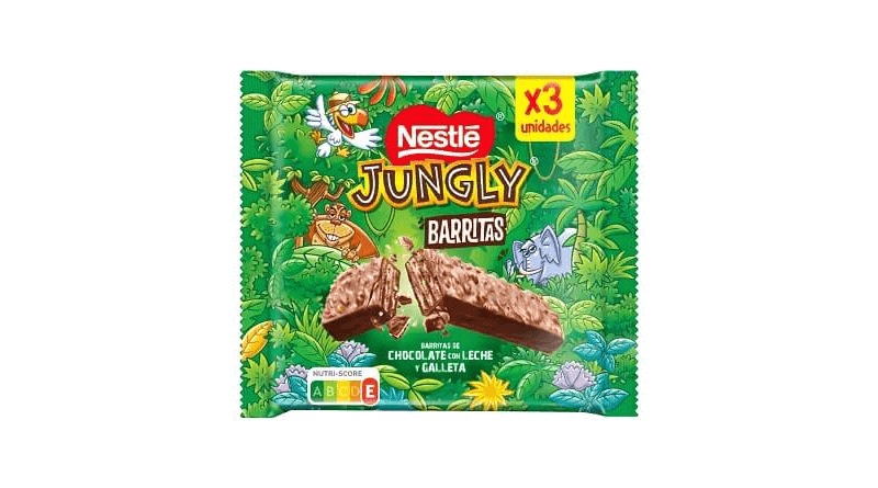 Nestlé Jungly revoluciona los snacks con sus nuevas barritas