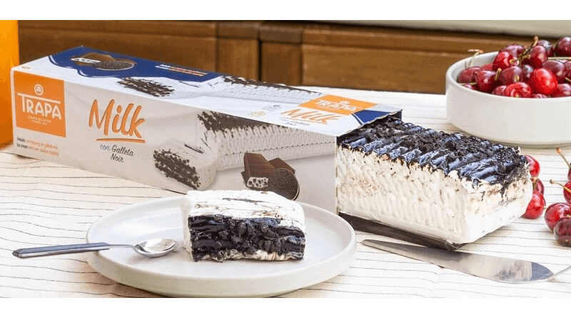 Trapa se lanza al universo helado con su nueva tarta helada Trapamilk