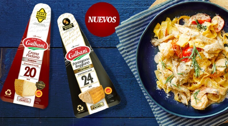 Galbani lanza dos nuevas cuñas de Parmigiano Reggiano y Grana Padano