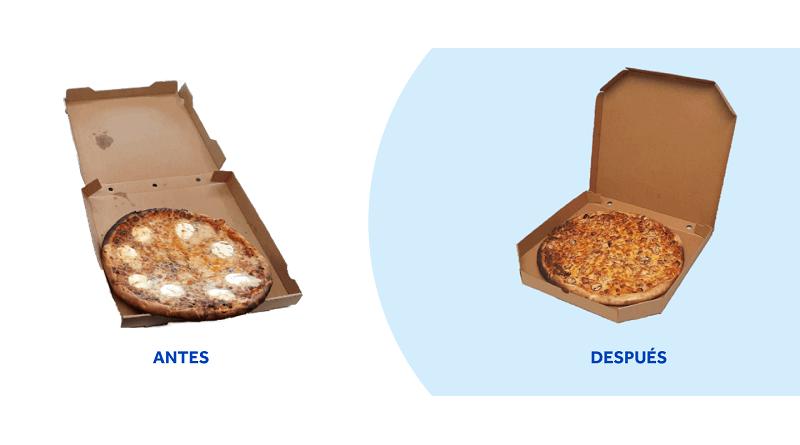 Un nuevo embalaje para pizza preparada de Smurfit Kappa ofrece importantes ahorros a los retailers