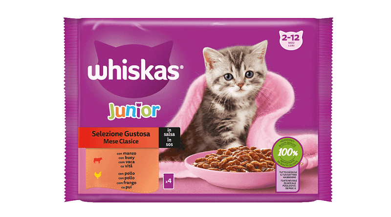 Whiskas® reformula su gama de producto con recetas nuevas y más sostenibles