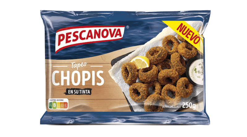Pescanova amplía su gama “Tapeo” con los nuevos Chopis en su tinta
