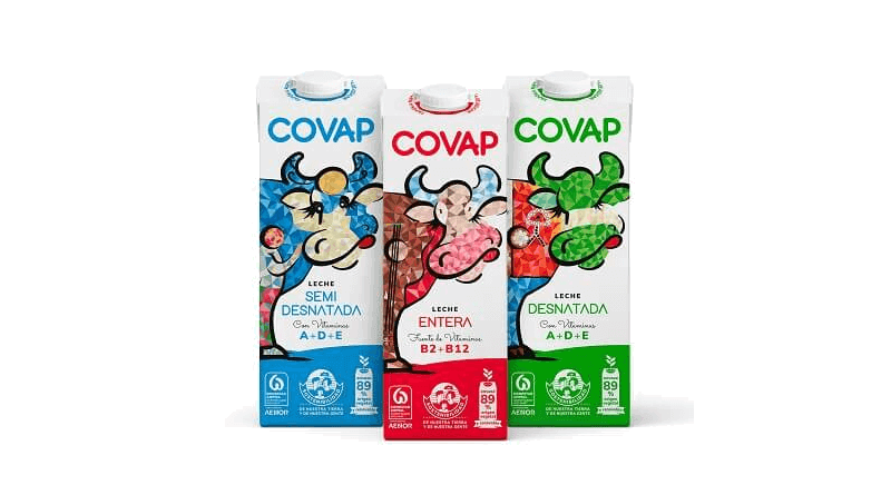 Escolares andaluces diseñan los briks de Lácteos Covap