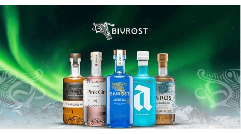 Hisúmer introduce la gama de destilados Bivrost en España