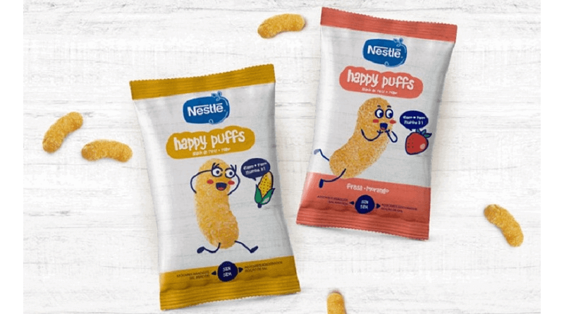 Descubre Nestlé Happy Puffs,el nuevo snack para los más pequeños 