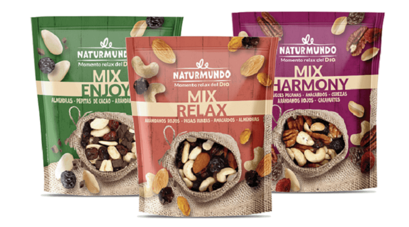 Dia presenta tres nuevas combinaciones de frutos secos en su gama Naturmundo