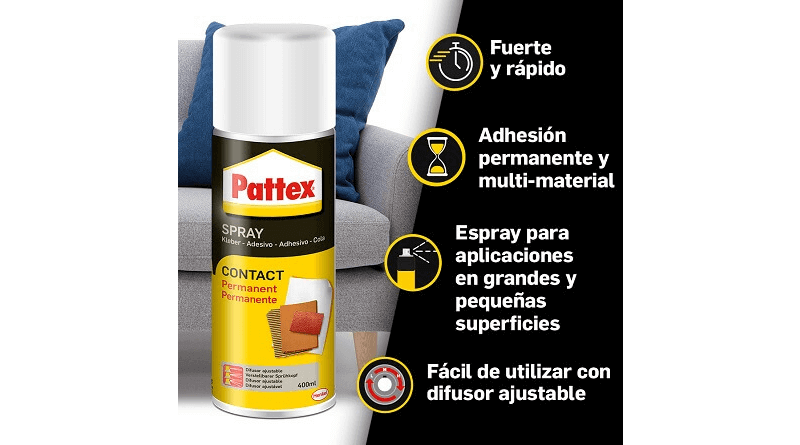 Nuevo adhesivo en espray de Pattex