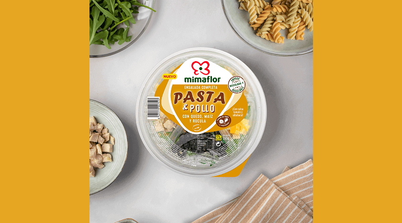 Pasta y pollo con salsa de tomate y albahaca, la nueva propuesta de Mimaflor
