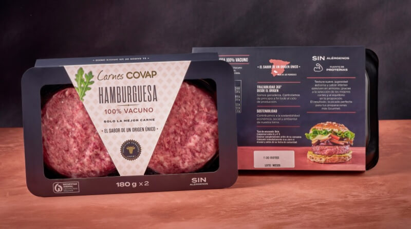 Carnes COVAP lanza una hamburguesa gourmet