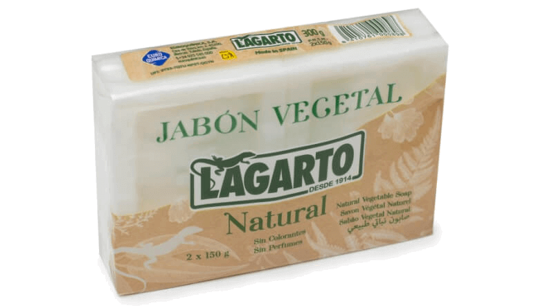 Nuevo Jabón Lagarto 100% vegetal