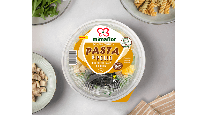 Primaflor lanza la Ensalada Cesar con pasta Mimaflor
