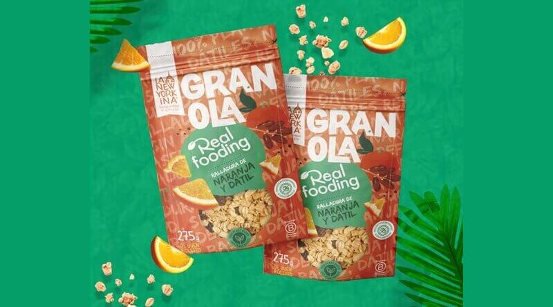 Nuevo granola con ralladura de naranja y dátil Realfooding