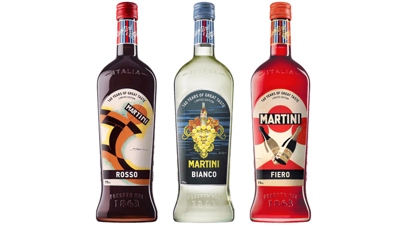 Herencia y Futuro se unen en la colección de ediciones limitadas de Martini