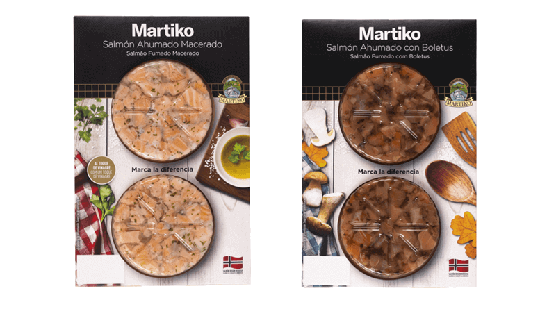 Martiko innova con dos nuevas variedades de salmón ahumado