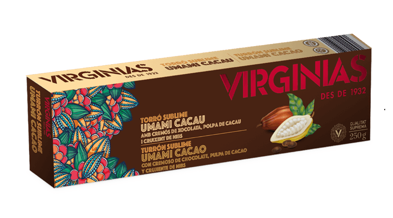 Virginias explora el sabor umami esta Navidad y presenta el Turrón Umami Cacao