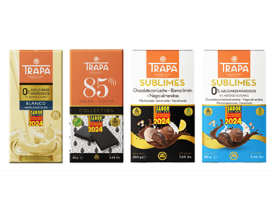 Chocolates Trapa logra el sello Sabor del Año 2024 