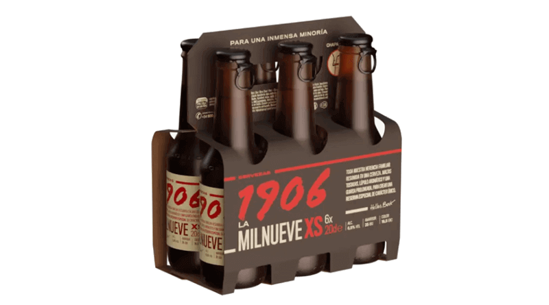 Cervezas 1906 lanza La Milnueve XS