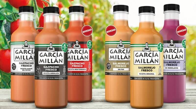 García Millán presenta sus nuevos gazpachos y salmorejos