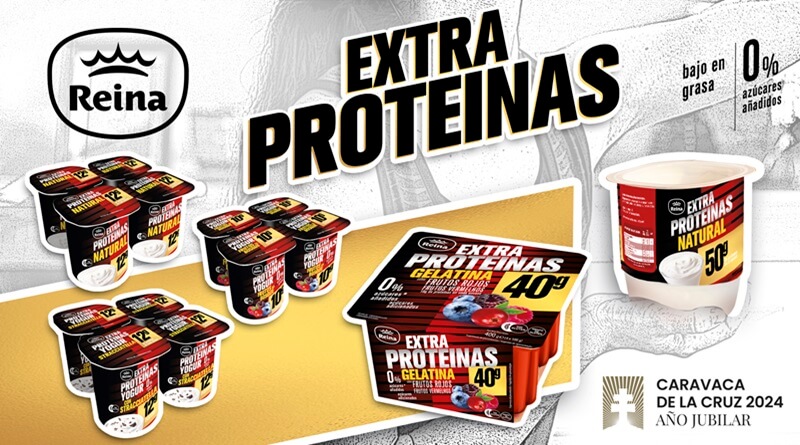Reina presenta su nueva gama Extra Proteínas