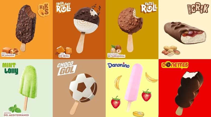 La Menorquina presenta ocho nuevos helados