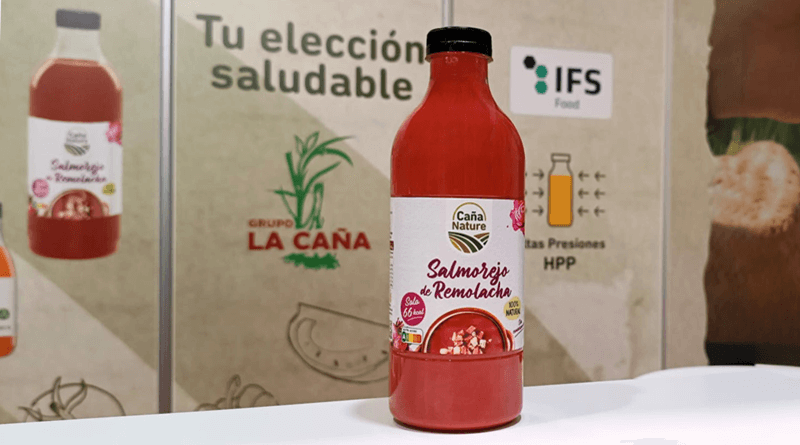 Caña Nature presenta su nuevo Salmorejo de Remolacha