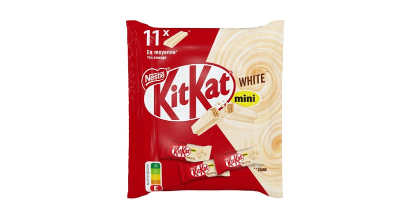 Nestlé lanza KitKat Mini Blanco