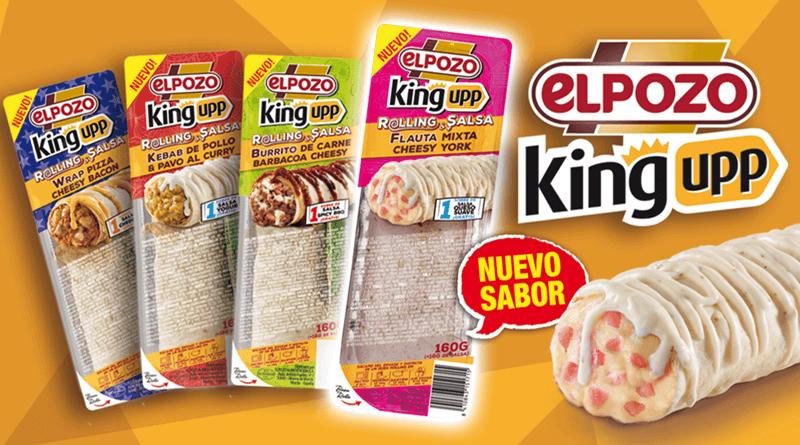 ElPozo King Upp amplía la gama Rolling & Salsa con la Flauta Mixta Cheesy York