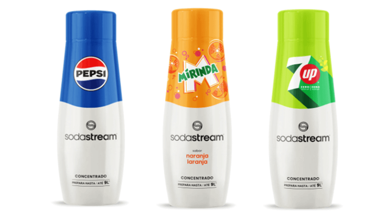 SodaStream presenta los sabores Pepsi