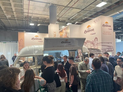 Las focaccias italianas Lanterna de Vandemoortele conquistan el Salón Gourmets