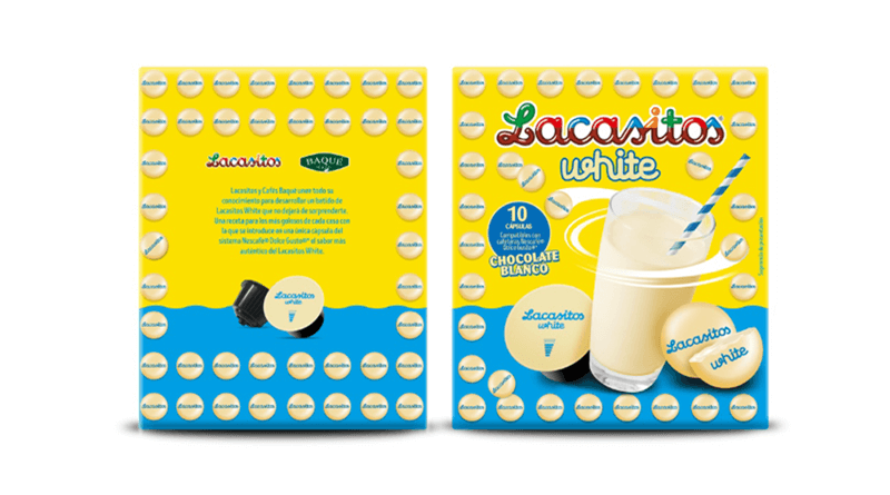Grupo Lacasa y Cafés Baqué lanzan el primer batido de Lacasitos White en cápsula