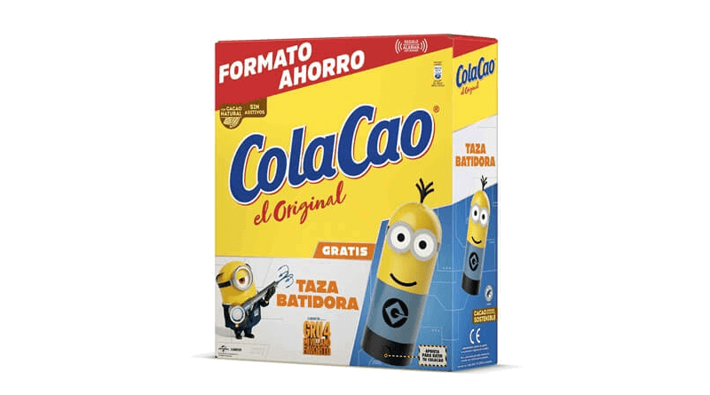 ColaCao estrena nueva baticao de los Minions