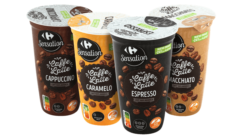 Carrefour presenta su nueva café refrigerado, Carrefour Sensation