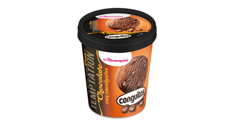 La Menorquina,  Lacasa y Dia se unen para lanzar el nuevo helado de Conguitos