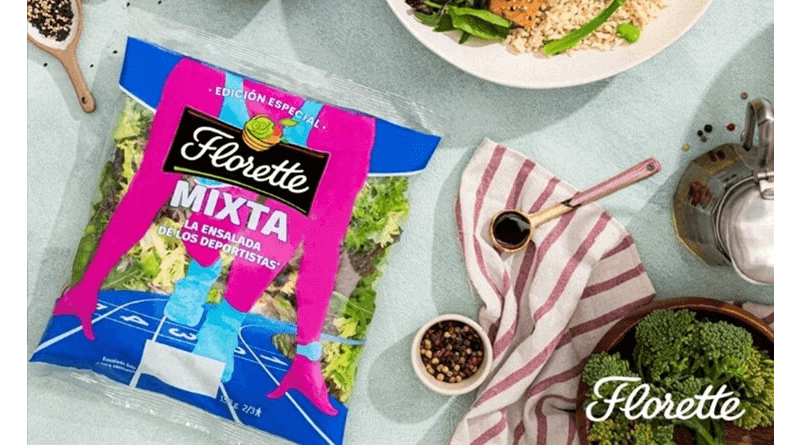 Florette celebra el espíritu olímpico con un nuevo packaging