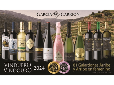 García Carrión consigue 81 medallas de oro en los Premios VinDuero-VinDouro 2024