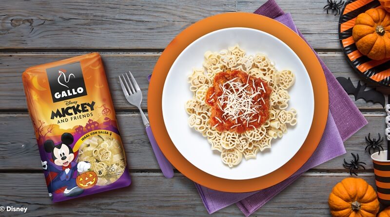 Grupo Gallo lanza su nueva pasta Halloween Mickey