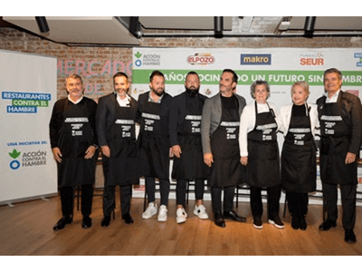 El Pozo Alimentación, unido a ‘Restaurantes contra el Hambre’ por octavo año consecutivo