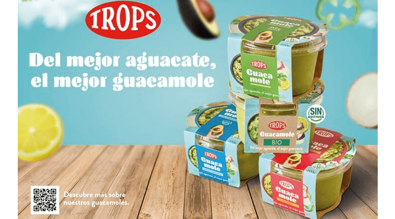 TROPS lanza una nueva gama de recetas de guacamole