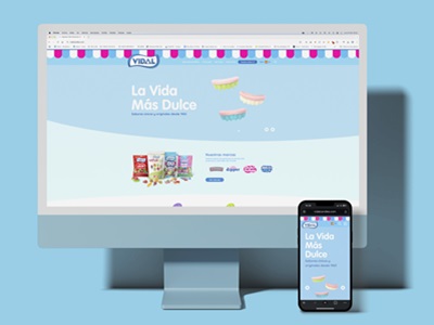 Vidal Golosinas lanza su nueva web corporativa