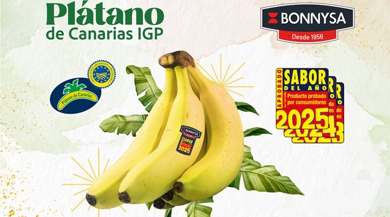 Plátano Bonnysa aumenta su puntuación en Sabor del Año 2025