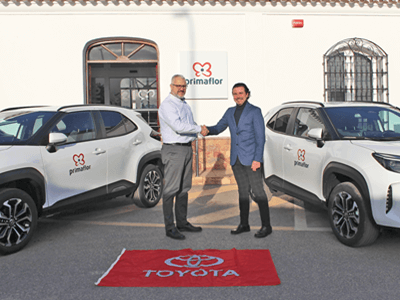 Primaflor refuerza su compromiso con la sostenibilidad, incorpora 57 vehículos híbridos