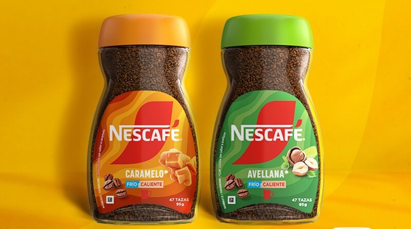 Nescafé sorprende con sus nuevos sabores: caramelo y avellana
