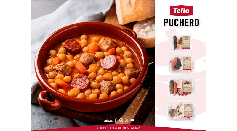 Tello amplía su gama de preparados para pucheros, cocidos y caldos