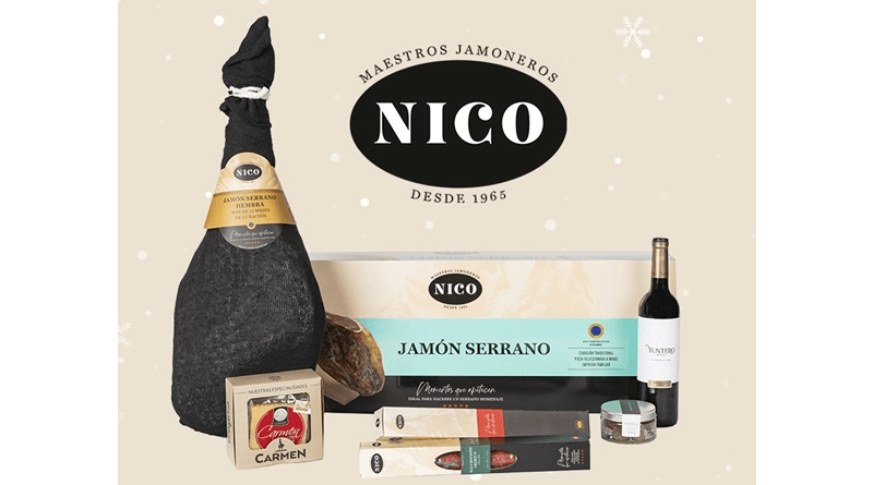 Nico Jamones presenta su cuidada selección de lotes y packs de regalo de Navidad