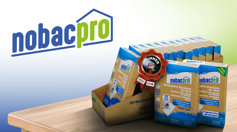 Sale al mercado el detergente en tiras de Nobacpro que busca revolucionar la colada