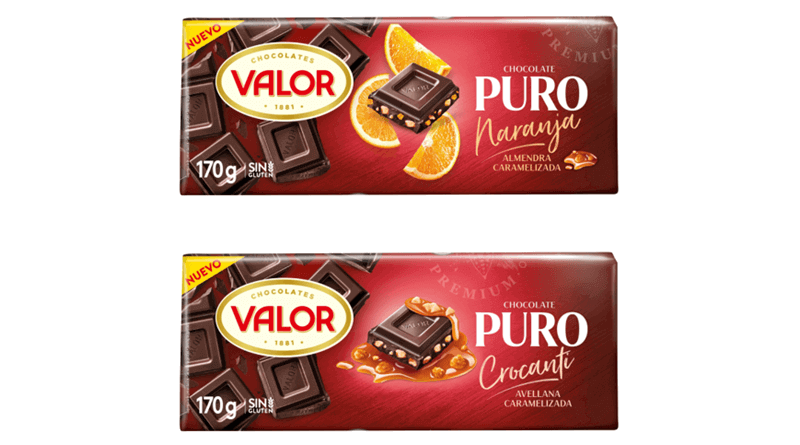 Las icónicas tabletas PURO de Valor revolucionan el lineal con sus nuevos sabores