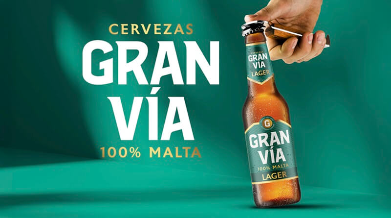 Cervezas Gran Vía estrena nueva identidad corporativa