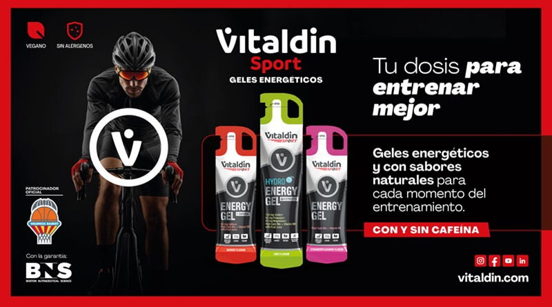 Vitaldin impulsa su gama de geles energéticos