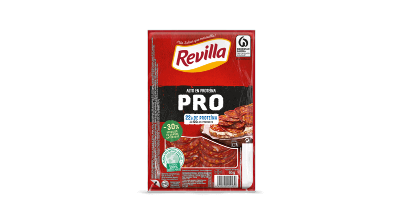Revilla presenta el primer chorizo alto en proteínas del mercado