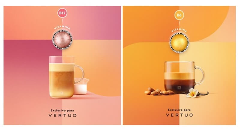 Nespresso, la primera marca en lanzar cápsulas de café Vertuo con vitaminas